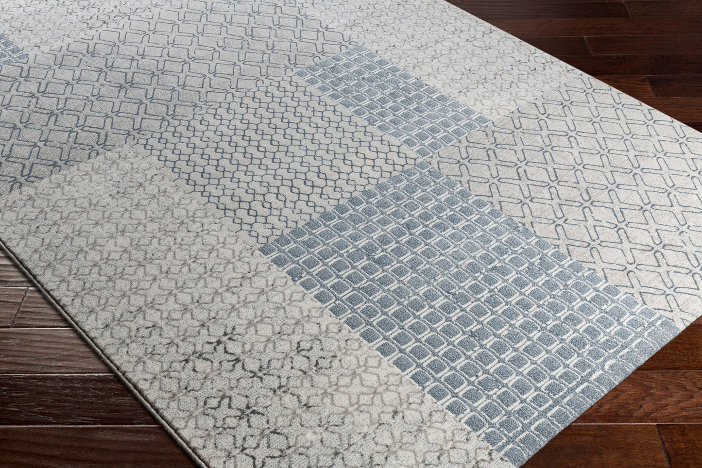 Alfombra decorativa tejida a máquina Contempo CPO-3729 de 3' x 5'