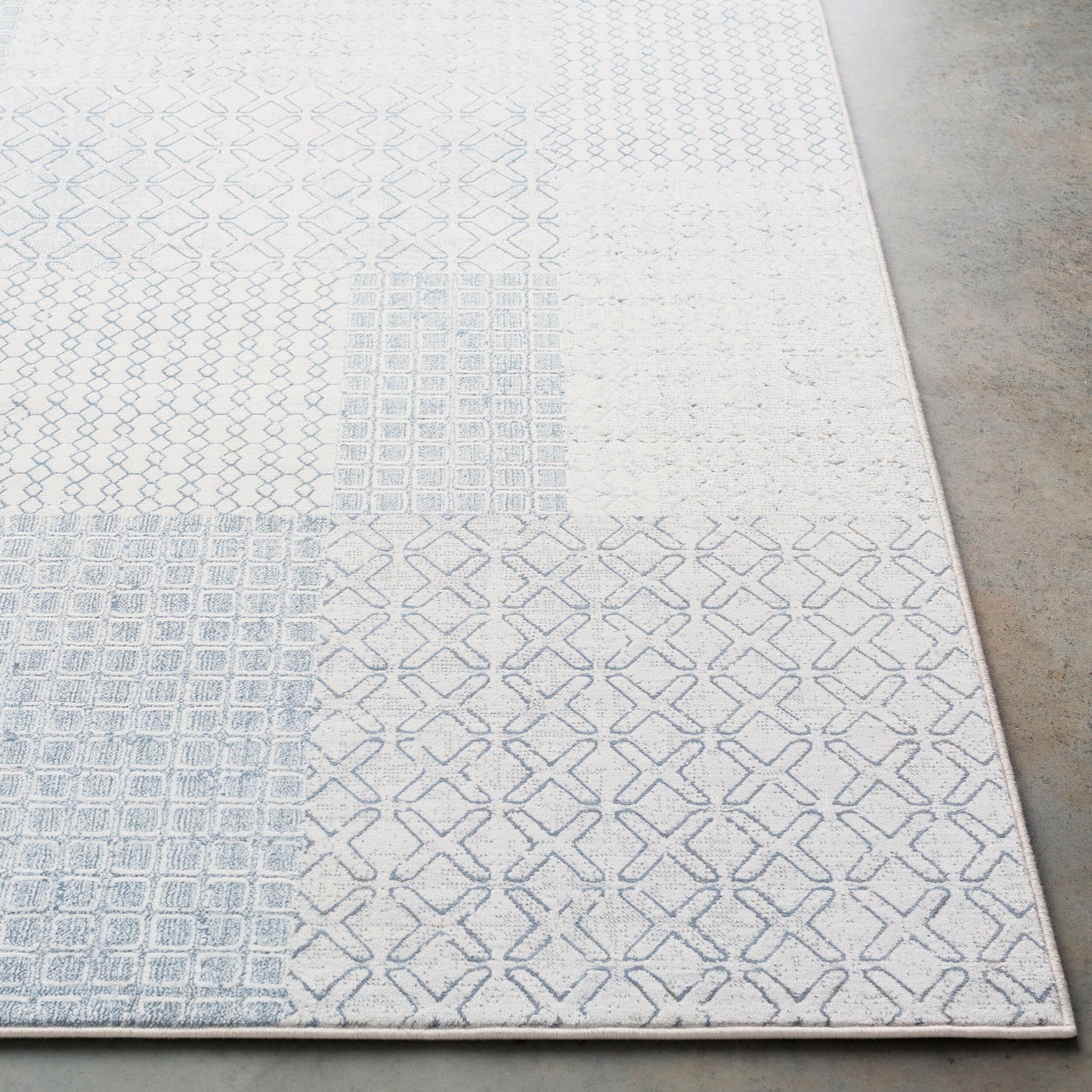 Alfombra decorativa tejida a máquina Contempo CPO-3729 de 3' x 5'