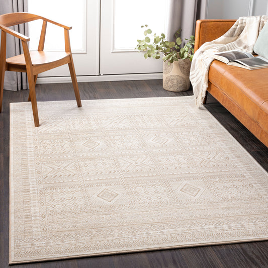 Alfombra decorativa tejida a máquina Contempo CPO-3853 de 2' x 3'