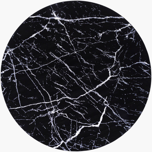 Alfombra redonda tejida a máquina Contempo CPO-3858 de 2,4 m