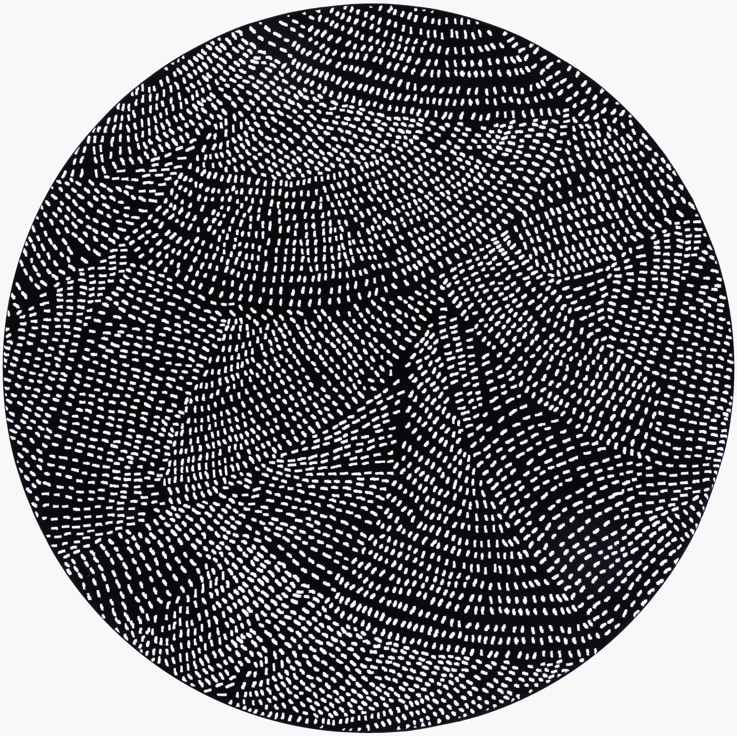 Alfombra redonda tejida a máquina Contempo CPO-3859 de 2,4 m