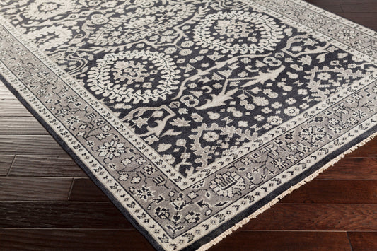 Alfombra de lana hecha a mano Cappadocia CPP-5003 de 1,52 m x 2,74 m