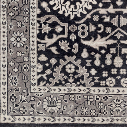 Alfombra de lana hecha a mano Cappadocia CPP-5003 de 1,52 m x 2,74 m