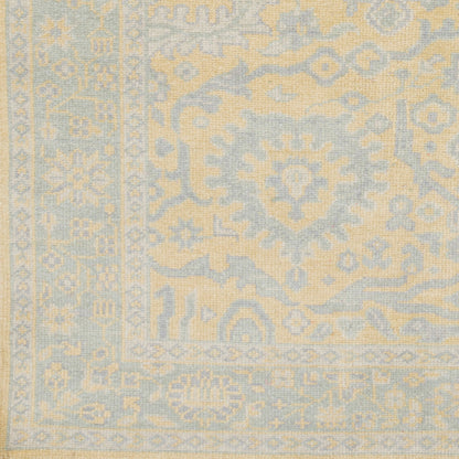 Alfombra decorativa de lana hecha a mano Cappadocia CPP-5004 de 2' x 3'