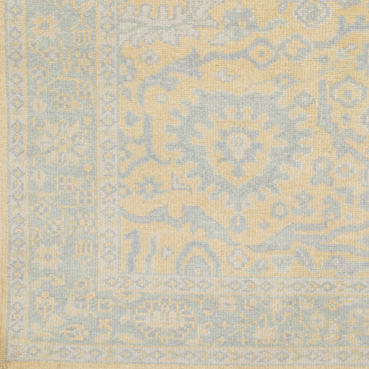 Alfombra decorativa de lana hecha a mano Cappadocia CPP-5004 de 2' x 3'