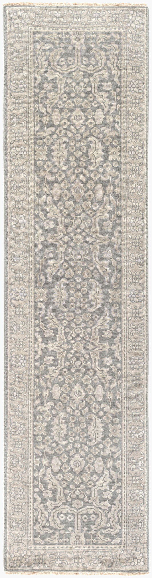 Cappadocia CPP-5007 10ft Runner Handmade Wool Runner Rug