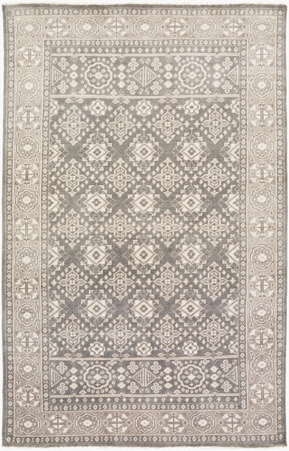 Alfombra de lana hecha a mano Cappadocia CPP-5011 de 1,52 m x 2,74 m