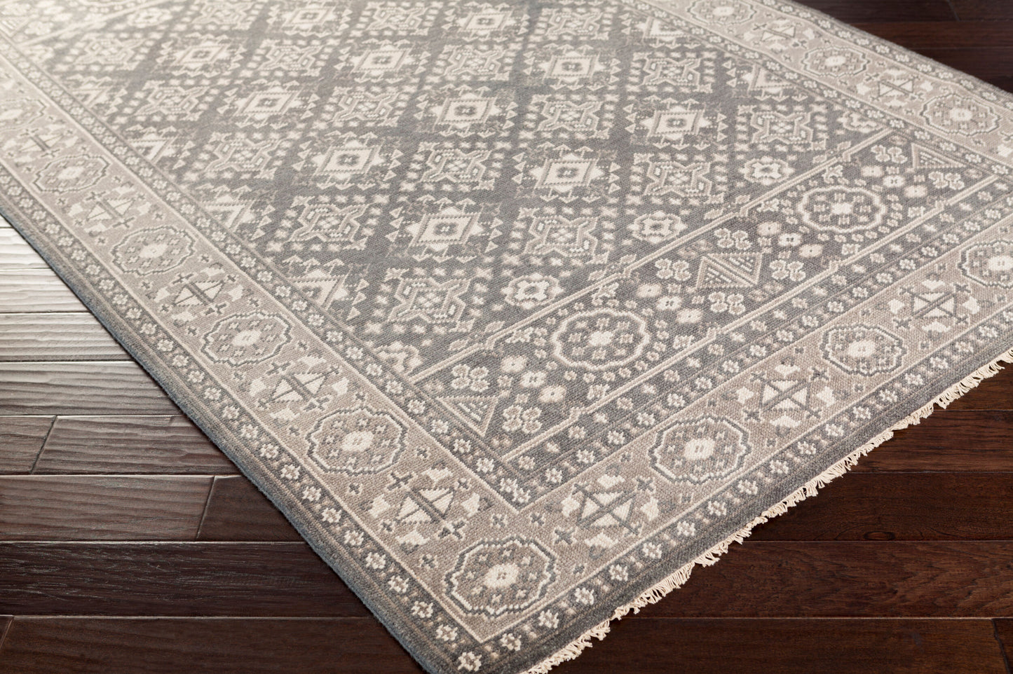 Alfombra de lana hecha a mano Cappadocia CPP-5011 de 1,52 m x 2,74 m