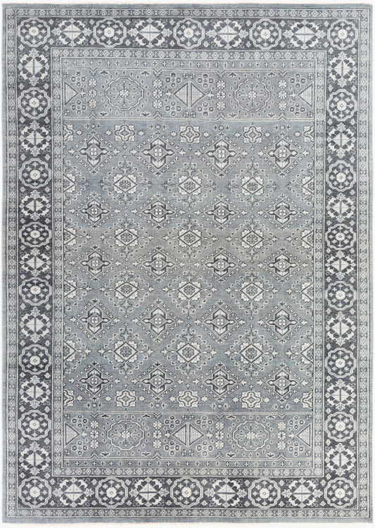 Alfombra de lana hecha a mano Cappadocia CPP-5012 de 2,44 m x 3,34 m