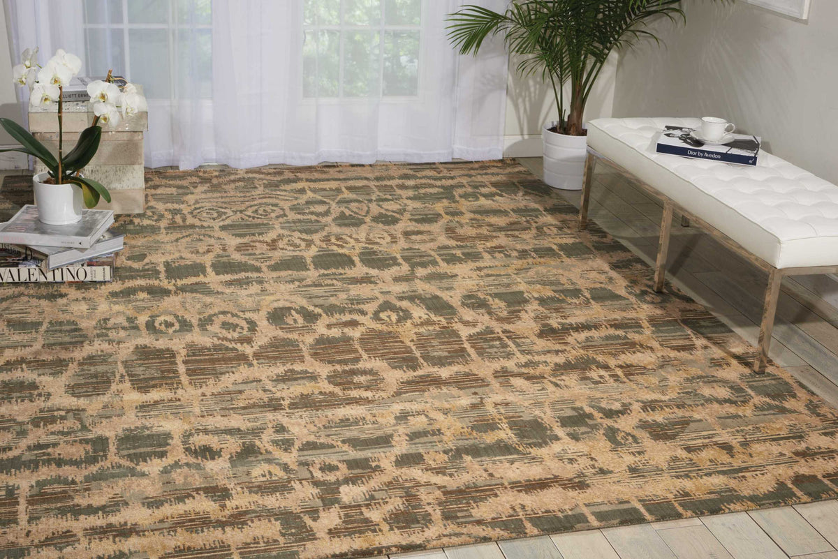 Silken Allure SLK10 Multicolor Loomed Rug