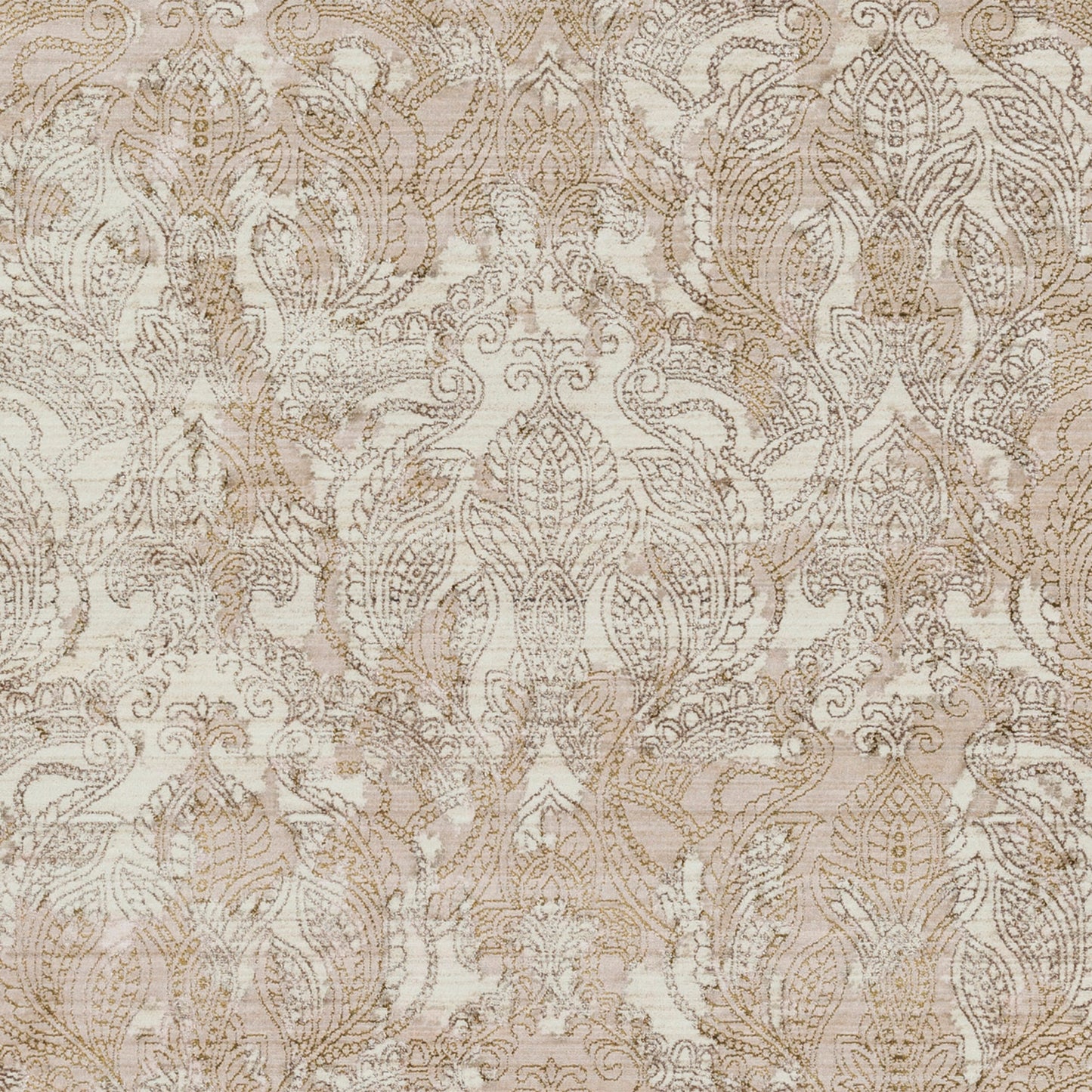 Alfombra decorativa tejida a máquina Crescendo CRC-1006 de 2' x 3'