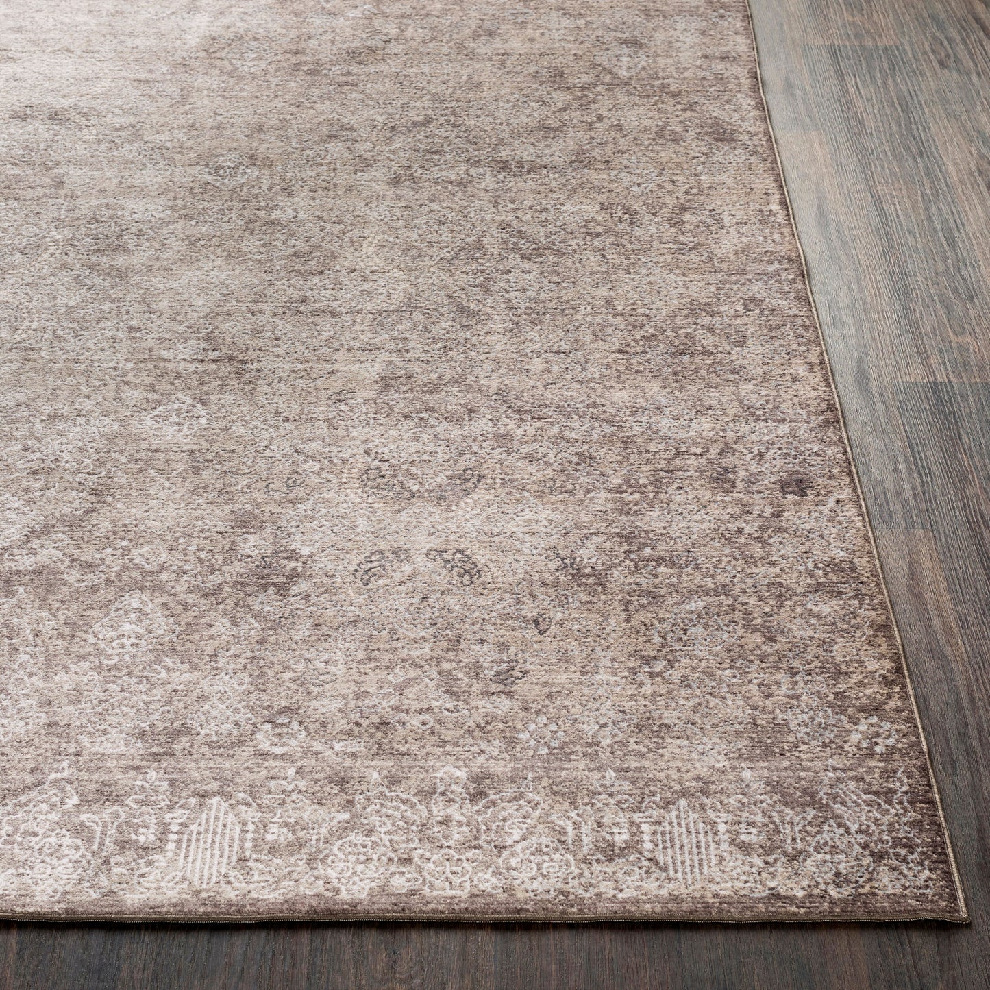 Alfombra decorativa tejida a máquina Crescendo CRC-1008 de 2' x 3'