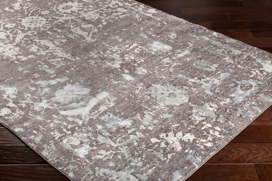 Alfombra decorativa tejida a máquina Crescendo CRC-1013 de 2' x 3'