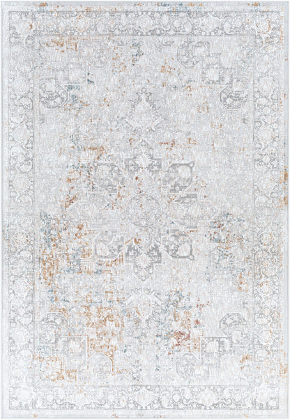 Alfombra decorativa tejida a máquina Carmel CRL-2313 de 2' x 3'