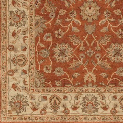 Crowne CRN-6002 8ft Octagon Handmade Wool Area Rug