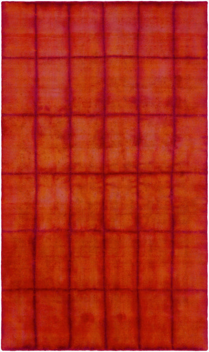 Alfombra de lana hecha a mano Cruise CRS-7003 de 1,52 m x 2,44 m