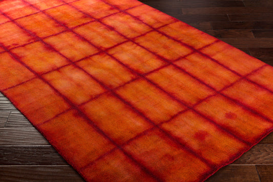 Alfombra de lana hecha a mano Cruise CRS-7003 de 1,52 m x 2,44 m