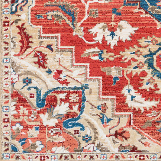 Alfombra decorativa tejida a máquina Crafty CRT-2301 de 3' x 5'