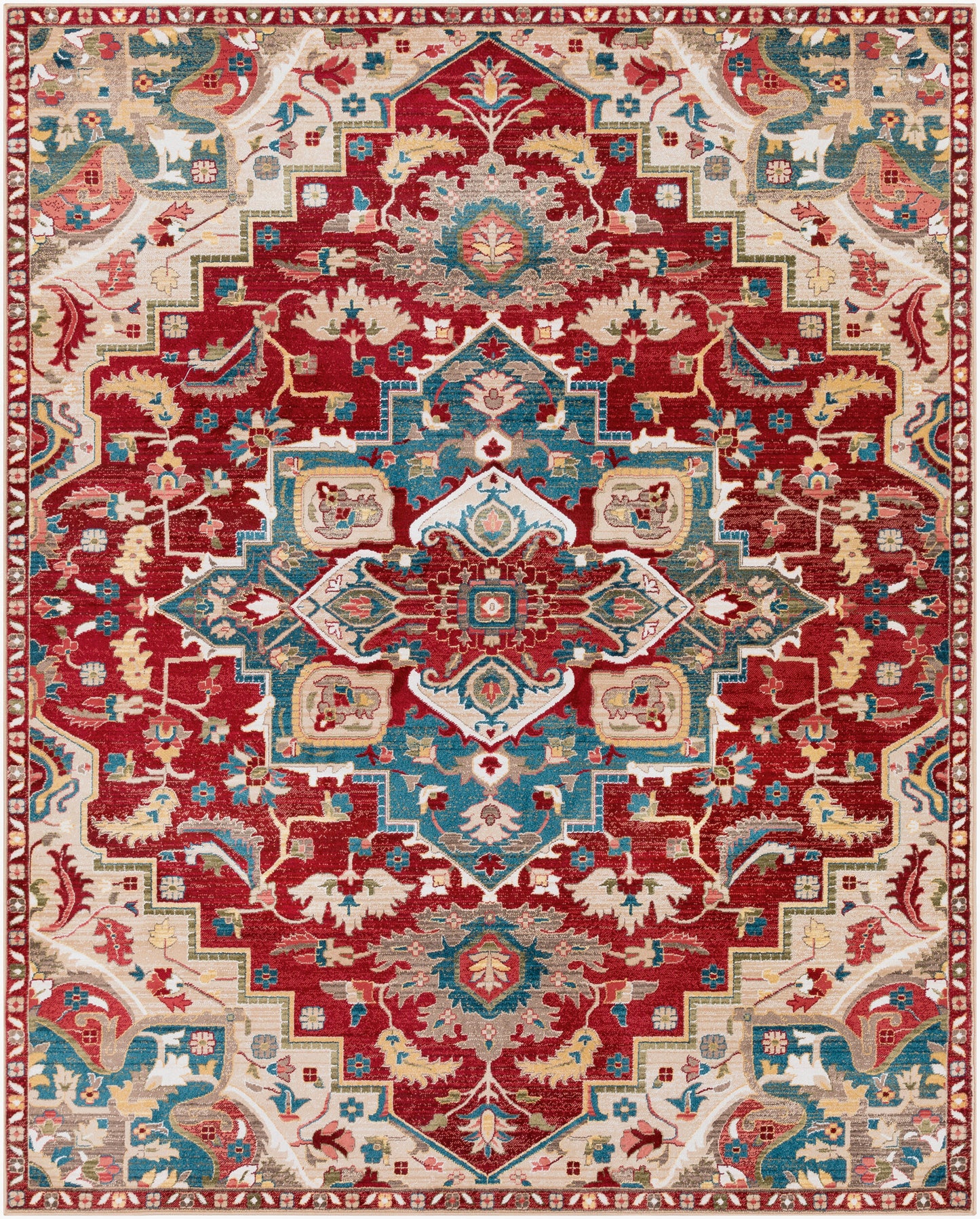 Alfombra decorativa tejida a máquina Crafty CRT-2302 de 3' x 5'