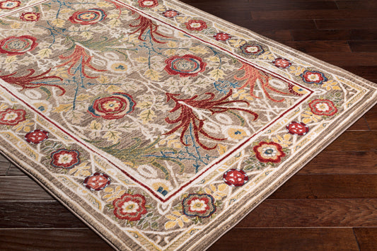 Alfombra decorativa tejida a máquina Crafty CRT-2315 de 3' x 5'