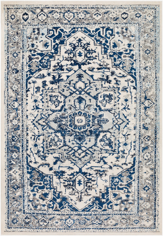 Alfombra decorativa tejida a máquina Chelsea CSA-2317 de 2' x 3'