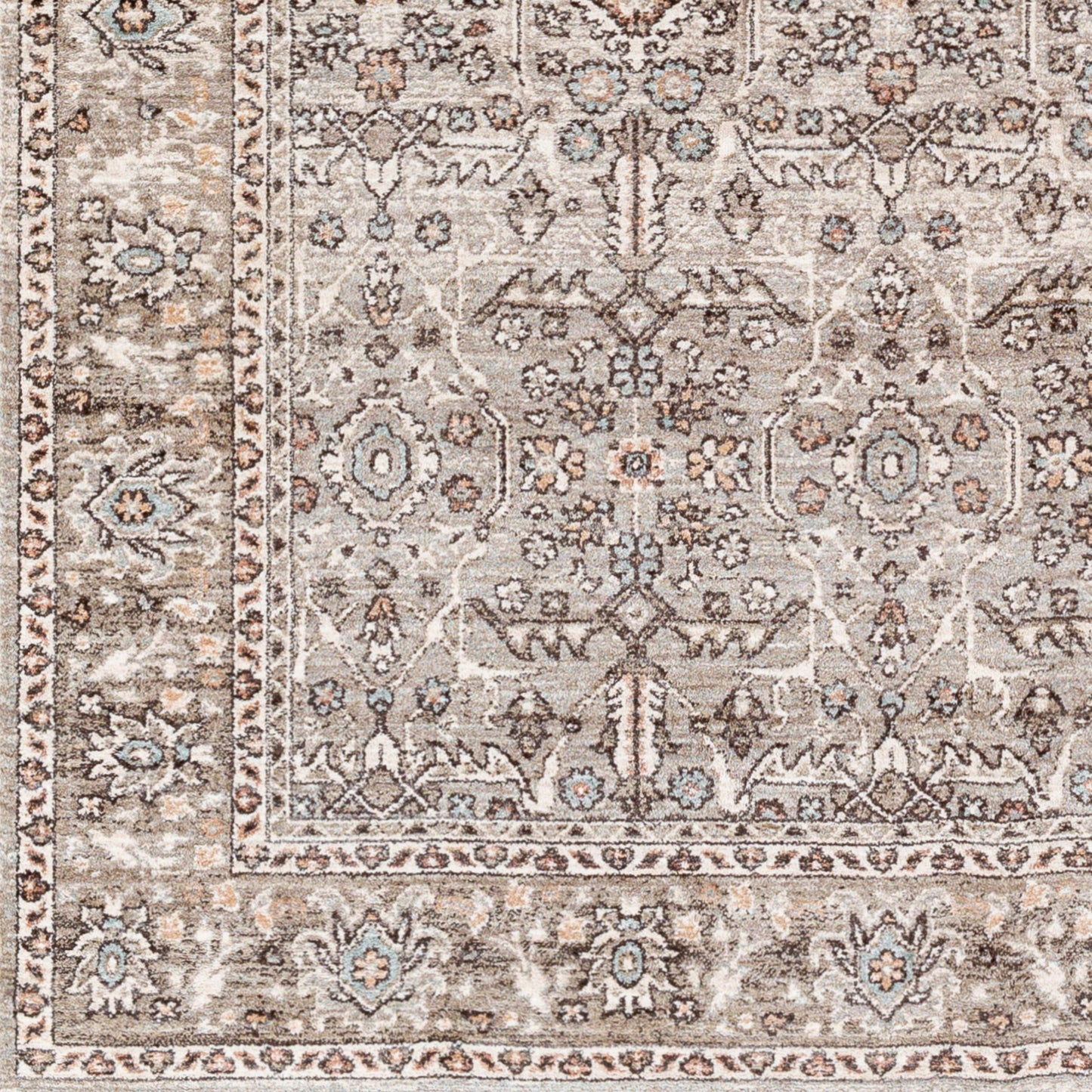 Carlisle CSI-2301 5ft Round Machine Woven Area Rug