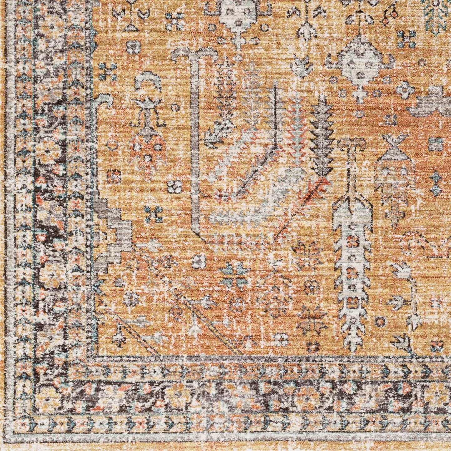 Alfombra decorativa tejida a máquina Carlisle CSI-2316 de 2' x 3'