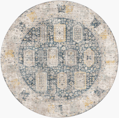 Alfombra redonda tejida a máquina Carlisle CSI-2319 de 2,4 m