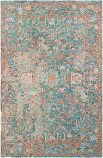 Classic Nouveau CSN-1002 2' x 3' Handmade Wool Accent Rug