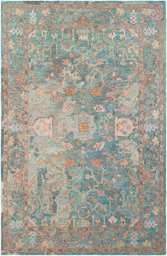Classic Nouveau CSN-1002 2' x 3' Handmade Wool Accent Rug
