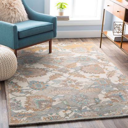 Classic Nouveau CSN-1008 2' x 3' Handmade Wool Accent Rug