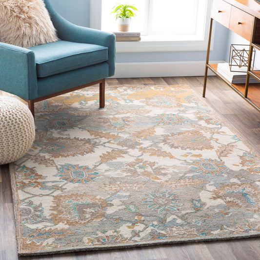Classic Nouveau CSN-1008 2' x 3' Handmade Wool Accent Rug