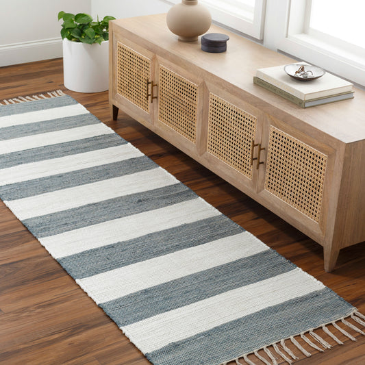 Cotone CTE-2300 8ft Runner Handmade Runner Rug
