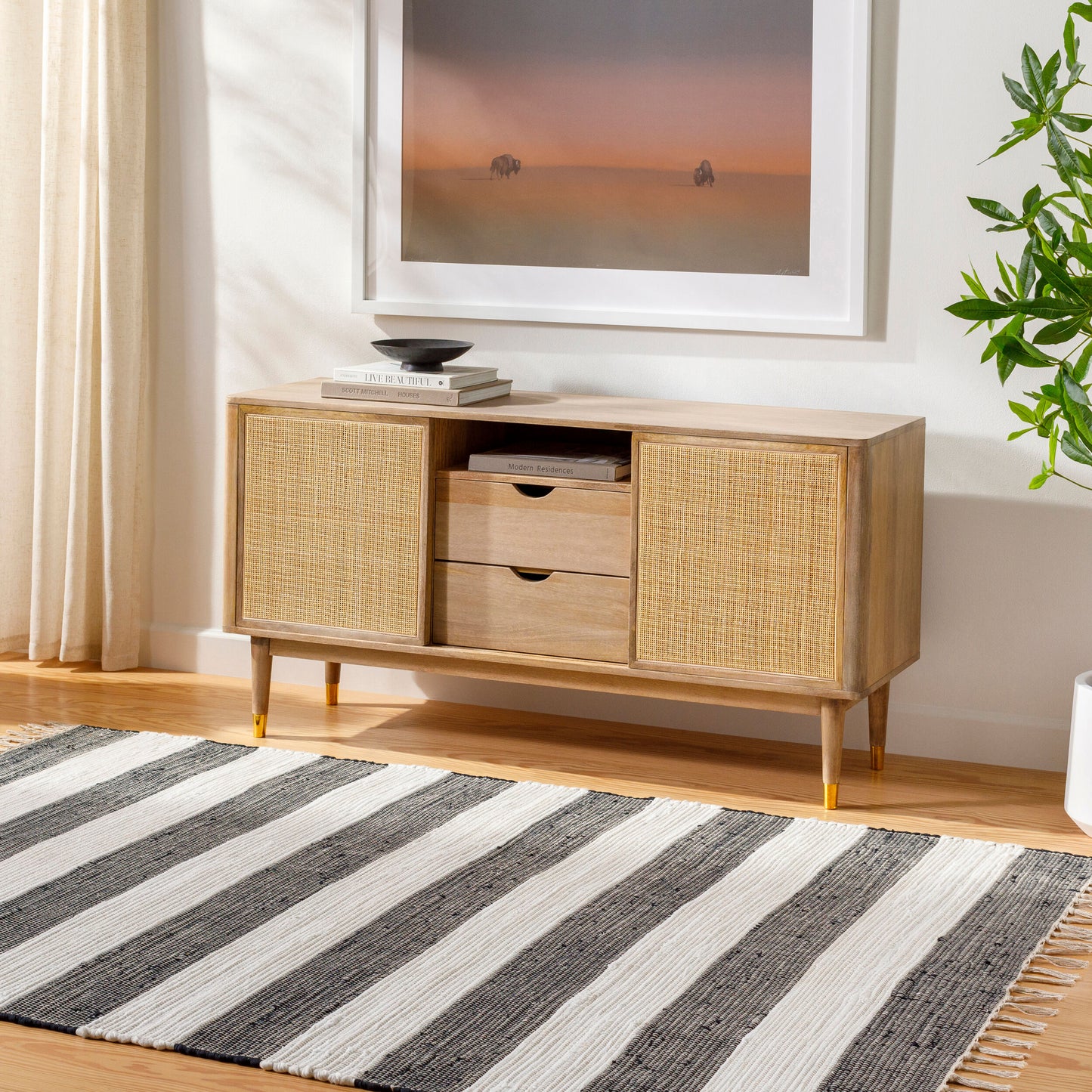 Cotone CTE-2301 2' x 3' Handmade Accent Rug