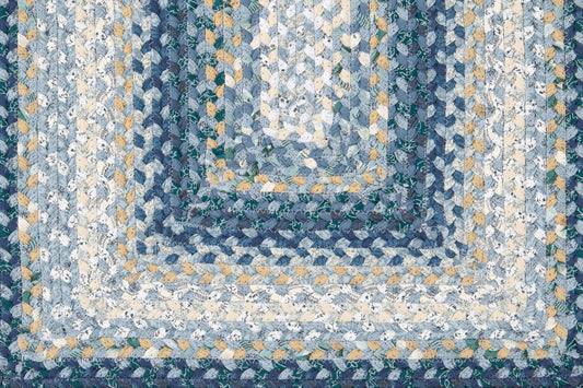 Alfombra decorativa hecha a mano Cottage Braids CTG-4508 de 2' x 3'