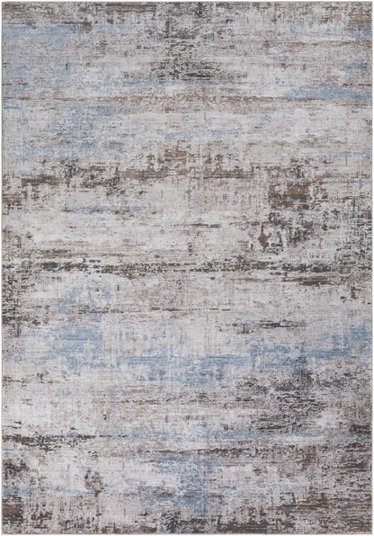 Alfombra de seda sintética tejida a máquina Couture CTU-2304 de 1,52 m x 2,13 m