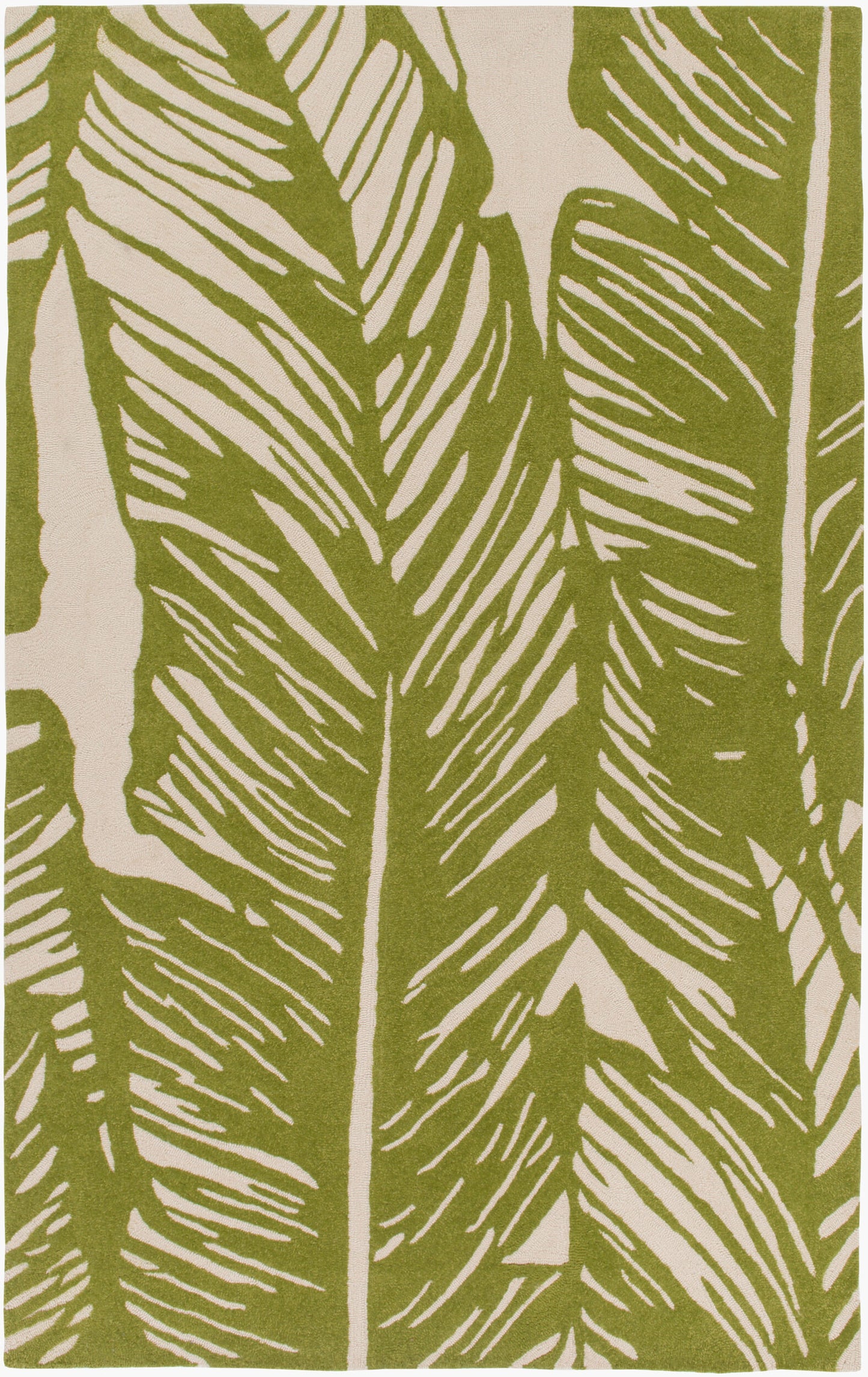 Alfombra Courtyard CTY-4011 de 1,52 m x 2,13 m, hecha a mano, para interior y exterior