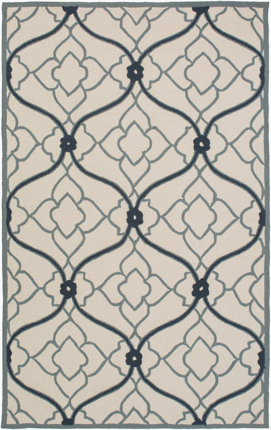 Courtyard CTY-4042 8ft Runner Handmade Indoor/Outdoor Runner Rug