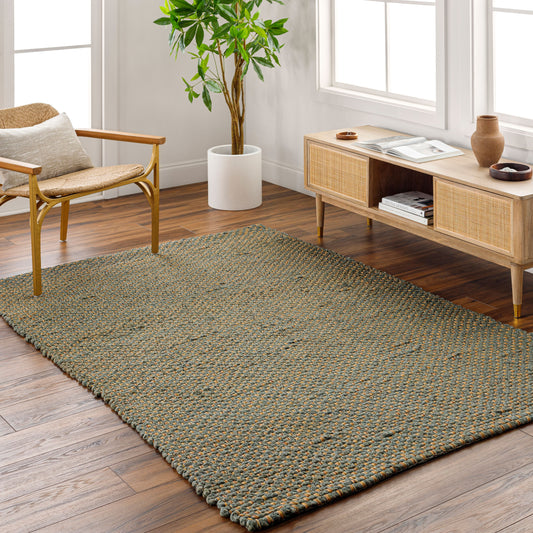 Curacao CUR-2302 2' x 3' Handmade Jute Accent Rug