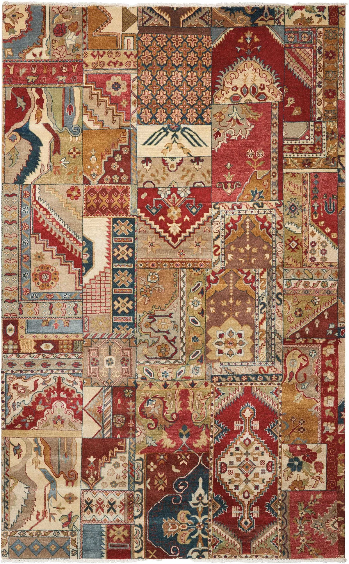 Legend LD05 Multicolor Knotted Rug