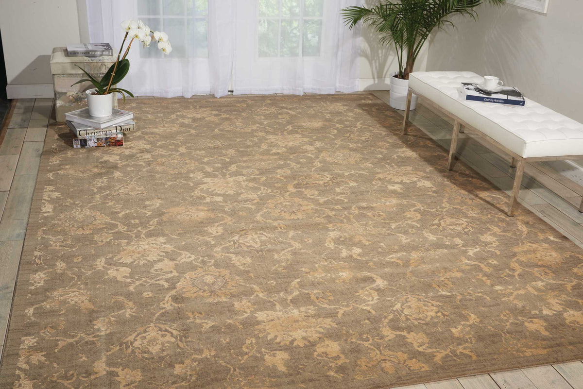Silken Allure SLK11 Moss Loomed Rug