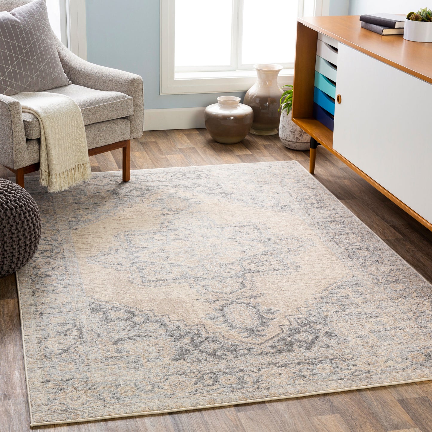 City Light CYL-2316 5' x 7' Machine Woven Area Rug