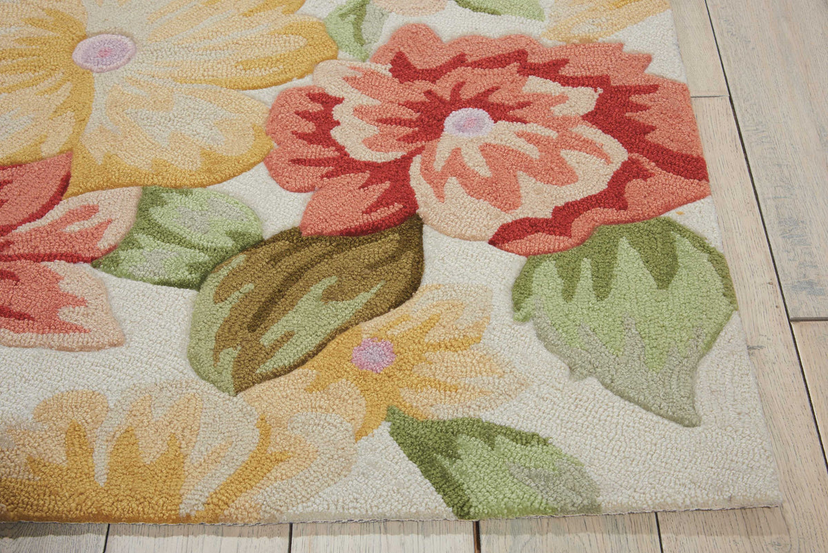 Fantasy FA17 Cream Hooked Rug