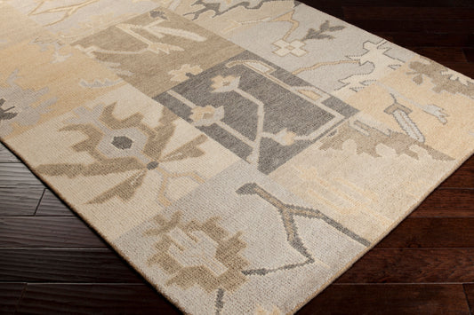 Alfombra de lana hecha a mano Cypress CYP-1002 de 1,52 m x 2,44 m