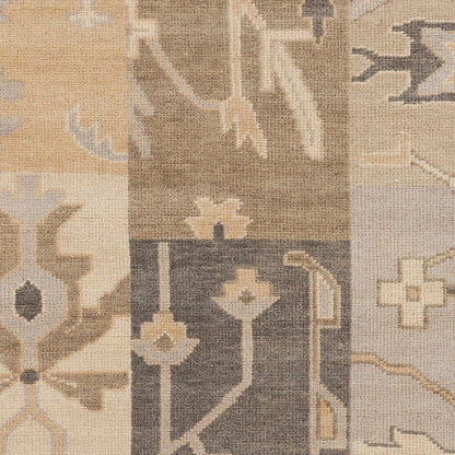 Alfombra de lana hecha a mano Cypress CYP-1002 de 1,52 m x 2,44 m
