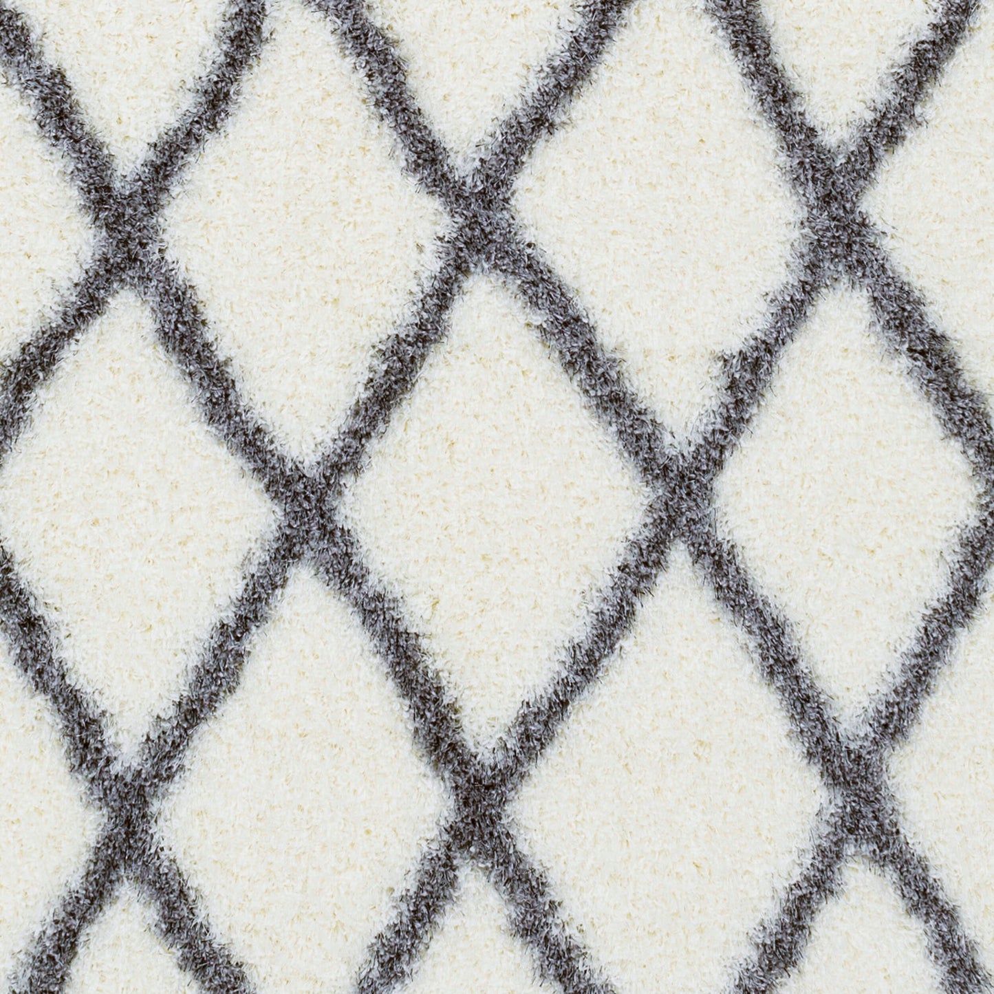 Alfombra decorativa tejida a máquina Cloudy Shag CYS-3412 de 2' x 3'