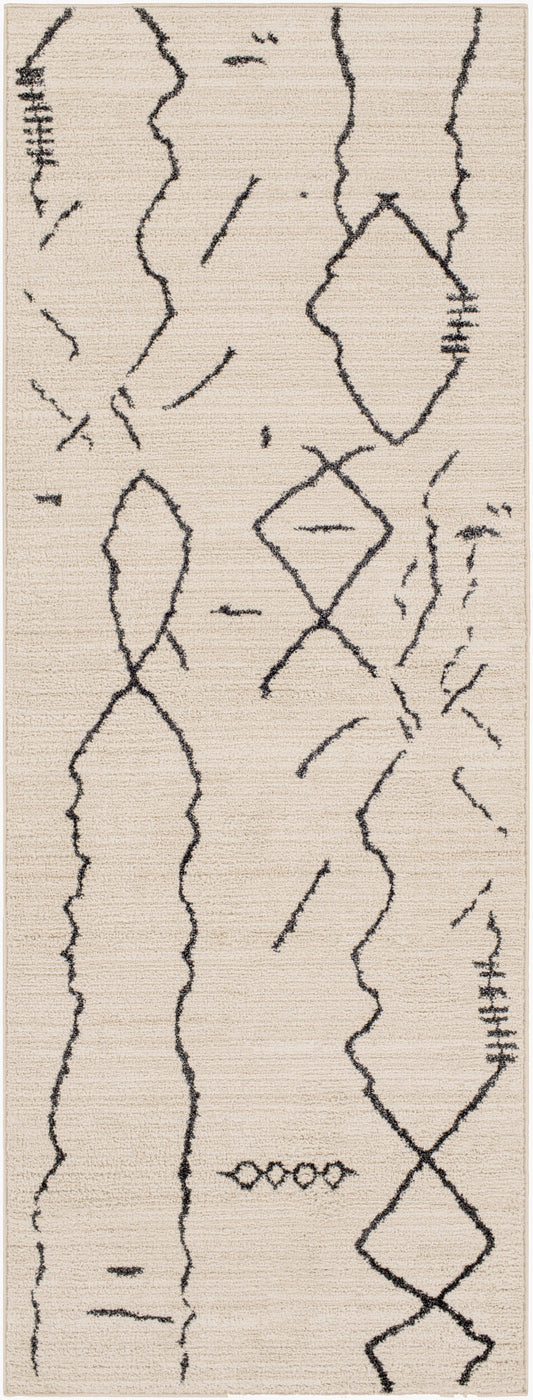 Cozy CZY-2301 7ft Runner Machine Woven Runner Rug