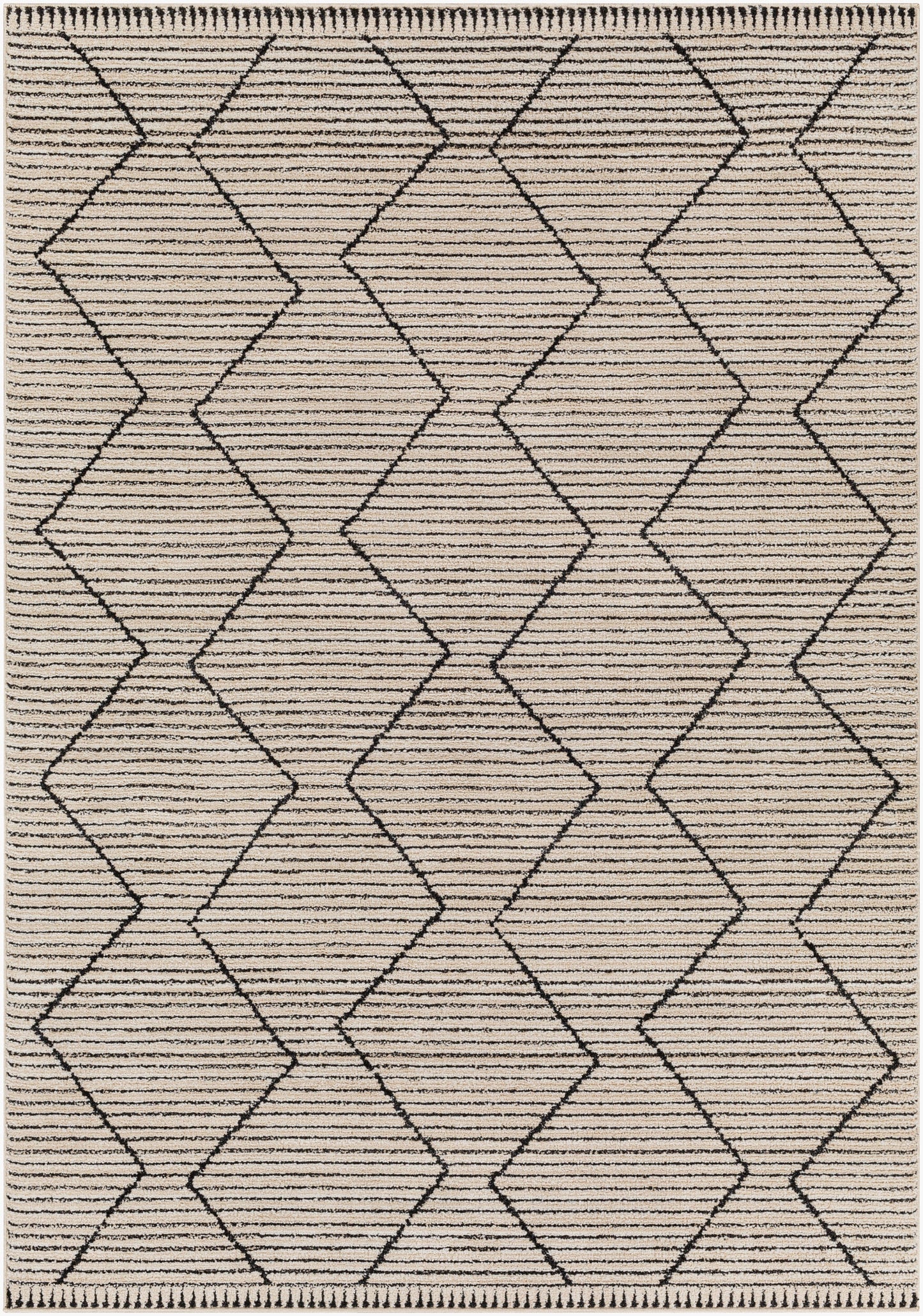Cozy CZY-2302 5' x 7' Machine Woven Area Rug