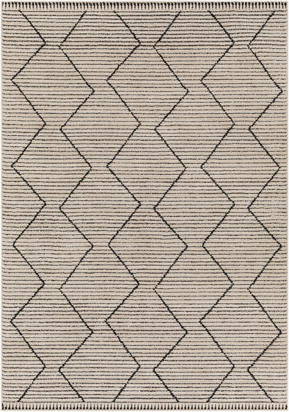 Cozy CZY-2302 5' x 7' Machine Woven Area Rug