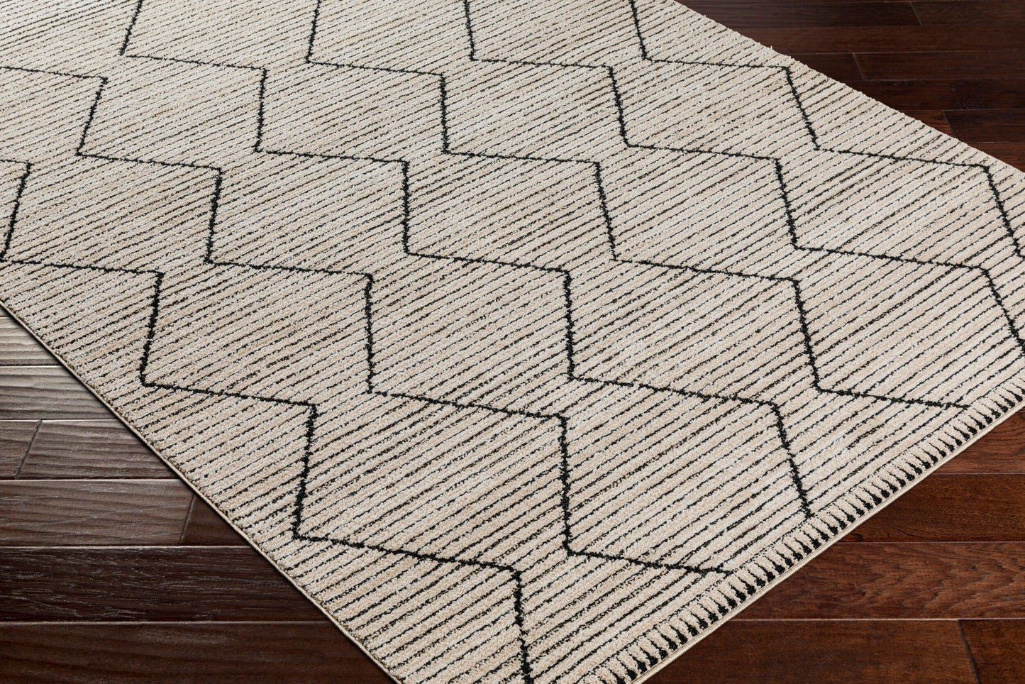 Cozy CZY-2302 5' x 7' Machine Woven Area Rug